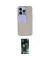 ieg™ iPhone 13 Pro Kılıf Vadi Çizgi - Şeffaf 360 Full Body Arka Koruyucu