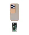 ieg™ iPhone 13 Pro Kılıf Vadi Çizgi - Şeffaf 360 Full Body Arka Koruyucu