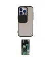 ieg™ iPhone 13 Pro Kılıf Vadi Çizgi - Şeffaf 360 Full Body Arka Koruyucu