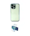 ieg™ iPhone 13 Pro Kılıf Vadi Minimal - Siyah 3D Antistatik Seramik Nano Ekran Koruyucu