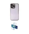 ieg™ iPhone 13 Pro Kılıf Vadi Minimal - Siyah 3D Antistatik Seramik Nano Ekran Koruyucu