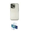 ieg™ iPhone 13 Pro Kılıf Vadi Minimal - Siyah 3D Antistatik Seramik Nano Ekran Koruyucu
