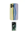 ieg™ iPhone 13 Pro Kılıf Yadigar Çizgi - Şeffaf 360 Full Body Arka Koruyucu