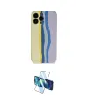 ieg™ iPhone 13 Pro Kılıf Yadigar Çizgi - Siyah 3D Antistatik Seramik Nano Ekran Koruyucu