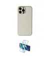 ieg™ iPhone 13 Pro Kılıf Yadigar Klasik - Siyah 3D Antistatik Seramik Nano Ekran Koruyucu