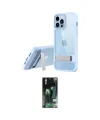 ieg™ iPhone 13 Pro Kılıf Yadigar Yansıma - Şeffaf 360 Full Body Arka Koruyucu