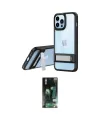 ieg™ iPhone 13 Pro Kılıf Yadigar Yansıma - Şeffaf 360 Full Body Arka Koruyucu