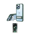 ieg™ iPhone 13 Pro Kılıf Yadigar Yansıma - Şeffaf 360 Full Body Arka Koruyucu
