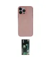ieg™ iPhone 13 Pro Kılıf Yadigar Yansıma Serisi - Şeffaf 360 Full Body Arka Koruyucu