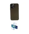 ieg™ iPhone 13 Pro Kılıf Yadigar Yansıma Serisi - Siyah 3D Antistatik Seramik Nano Ekran Koruyucu