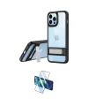 ieg™ iPhone 13 Pro Kılıf Yadigar Yansıma - Siyah 3D Antistatik Seramik Nano Ekran Koruyucu