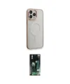 ieg™ iPhone 13 Pro Kılıf Yankı Işık Özel Seri - Şeffaf 360 Full Body Arka Koruyucu