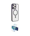ieg™ iPhone 13 Pro Kılıf Yankı Işık Özel Seri - Siyah 3D Antistatik Seramik Nano Ekran Koruyucu