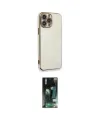 ieg™ iPhone 13 Pro Kılıf Yankı Serisi - Şeffaf 360 Full Body Arka Koruyucu