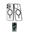 ieg™ iPhone 13 Pro Kılıf Yörünge Minimal - Şeffaf 360 Full Body Arka Koruyucu