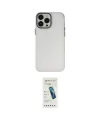 ieg™ iPhone 13 Pro Max Kılıf Ahenk Çizgi Prime - Şeffaf Pasifik Cam Ekran Koruyucu