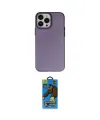 ieg™ iPhone 13 Pro Max Kılıf Ahenk Çizgi Prime - Siyah 18D Cam Ekran Koruyucu