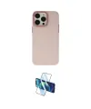 ieg™ iPhone 13 Pro Max Kılıf Ahenk Çizgi Prime - Siyah 3D Antistatik Cam Ekran Koruyucu