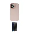 ieg™ iPhone 13 Pro Max Kılıf Ahenk Çizgi Prime - Siyah 3D Antistatik Hayalet Cam Ekran Koruyucu