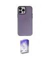 ieg™ iPhone 13 Pro Max Kılıf Ahenk Çizgi Prime - Siyah Bilvis 5in1 3D Magic Cam Ekran Koruyucu