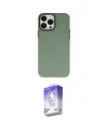 ieg™ iPhone 13 Pro Max Kılıf Ahenk Çizgi Prime - Siyah Bilvis 5in1 3D Magic Cam Ekran Koruyucu