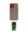 ieg™ iPhone 13 Pro Max Kılıf Ahenk Çizgi Serisi - Şeffaf 360 Full Body Arka Koruyucu