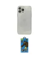 ieg™ iPhone 13 Pro Max Kılıf Ahenk Doku - Siyah 18D Cam Ekran Koruyucu