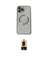 ieg™ iPhone 13 Pro Max Kılıf Ahenk Işık Serisi - Şeffaf Maxco Cam Ekran Koruyucu
