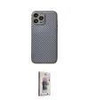 ieg™ iPhone 13 Pro Max Kılıf Ahenk Işık - Siyah Bilvis 3D Cam Ekran Koruyucu