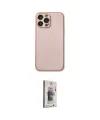 ieg™ iPhone 13 Pro Max Kılıf Ahenk Işık - Siyah Bilvis 3D Cam Ekran Koruyucu