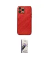 ieg™ iPhone 13 Pro Max Kılıf Ahenk Işık - Siyah Bilvis 3D Mat Cam Ekran Koruyucu