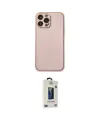 ieg™ iPhone 13 Pro Max Kılıf Ahenk Işık - Siyah Bilvis Hayalet Cam Ekran Koruyucu