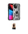ieg™ iPhone 13 Pro Max Kılıf Ahenk Klasik Koleksiyonu - Şeffaf Maxco Cam Ekran Koruyucu