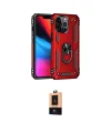 ieg™ iPhone 13 Pro Max Kılıf Ahenk Klasik Koleksiyonu - Şeffaf Maxco Cam Ekran Koruyucu