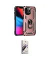 ieg™ iPhone 13 Pro Max Kılıf Ahenk Klasik Koleksiyonu - Siyah Bilvis 3D Mat Cam Ekran Koruyucu