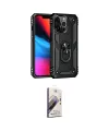 ieg™ iPhone 13 Pro Max Kılıf Ahenk Klasik Koleksiyonu - Siyah Bilvis 3D Mat Cam Ekran Koruyucu
