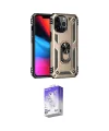 ieg™ iPhone 13 Pro Max Kılıf Ahenk Klasik Koleksiyonu - Siyah Bilvis 5in1 3D Magic Cam Ekran Koruyucu
