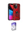 ieg™ iPhone 13 Pro Max Kılıf Ahenk Klasik Koleksiyonu - Siyah Bilvis 5in1 3D Magic Cam Ekran Koruyucu