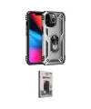 ieg™ iPhone 13 Pro Max Kılıf Ahenk Klasik Koleksiyonu - Siyah Bilvis Hayalet Cam Ekran Koruyucu
