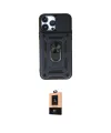 ieg™ iPhone 13 Pro Max Kılıf Ahenk Klasik - Şeffaf Maxco Cam Ekran Koruyucu