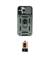 ieg™ iPhone 13 Pro Max Kılıf Ahenk Klasik - Şeffaf Maxco Cam Ekran Koruyucu