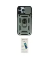 ieg™ iPhone 13 Pro Max Kılıf Ahenk Klasik - Şeffaf Pasifik Cam Ekran Koruyucu