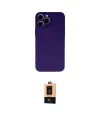 ieg™ iPhone 13 Pro Max Kılıf Ahenk Serisi - Şeffaf Maxco Cam Ekran Koruyucu
