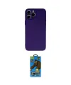 ieg™ iPhone 13 Pro Max Kılıf Ahenk Serisi - Siyah 18D Cam Ekran Koruyucu