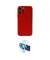 ieg™ iPhone 13 Pro Max Kılıf Ahenk Serisi - Siyah 3D Antistatik Cam Ekran Koruyucu