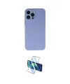 ieg™ iPhone 13 Pro Max Kılıf Ahenk Serisi - Siyah 3D Antistatik Cam Ekran Koruyucu