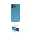 ieg™ iPhone 13 Pro Max Kılıf Ahenk Serisi - Siyah 3D Antistatik Cam Ekran Koruyucu