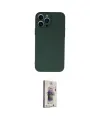 ieg™ iPhone 13 Pro Max Kılıf Ahenk Serisi - Siyah Bilvis 3D Cam Ekran Koruyucu