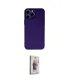 ieg™ iPhone 13 Pro Max Kılıf Ahenk Serisi - Siyah Bilvis 3D Cam Ekran Koruyucu
