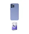 ieg™ iPhone 13 Pro Max Kılıf Ahenk Serisi - Siyah Bilvis 5in1 5D Magic Hayalet Cam Ekran Koruyucu